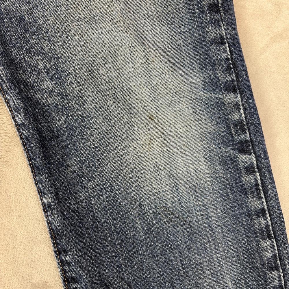 J.Crew 770 Jeans Mens 32x32 Blue Kaihara Japanese Denim Straight Fit - Picture 3 of 12
